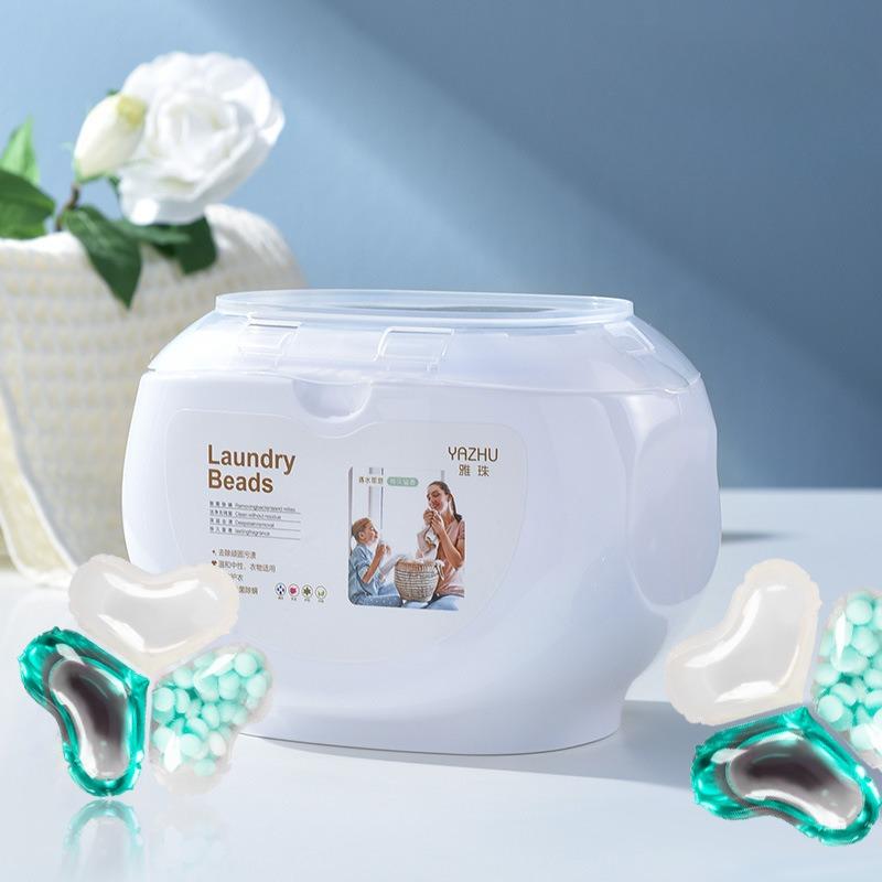 

Гранулы для стирки для стерилизации, удаления клещей, длительного сохранения аромата, сильного удаления пятен и мягкого моющего средства для стирки 8