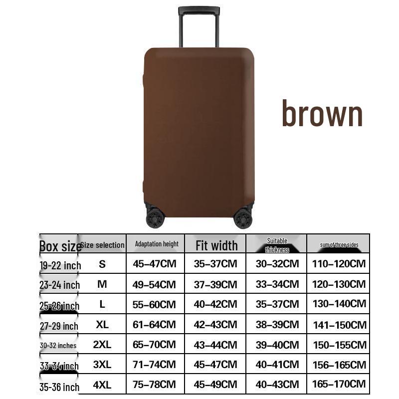 37" Sports Travel Suitcase Cover - Wear-Resistant & Dustproof