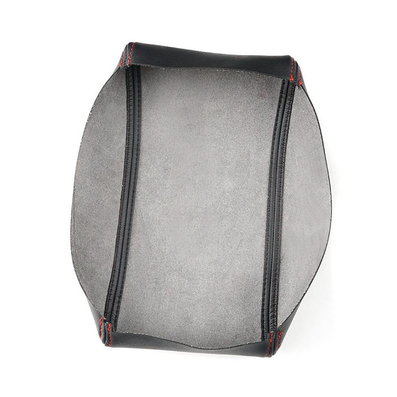 Für VW Touran 2006 2007 2008 2009 2010 2011 2012 Auto Mittelkonsolen-Armlehnenbox-Abdeckung Mikrofaserleder Dekoratives Zubehör