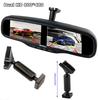 4.3 inch TFT LCD Dual Screen Car SUV Rearview Mirror Monitor 4CH HD with Bracket