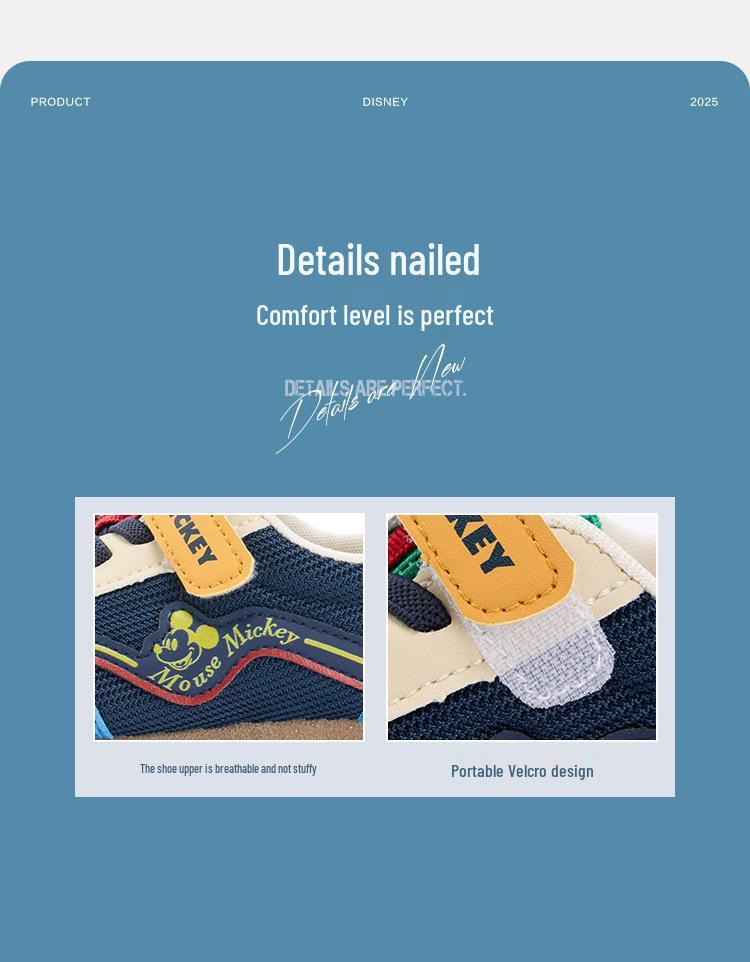 Disney Soft Sole Non-Slip Pink Baby Girl Shoes for Toddlers