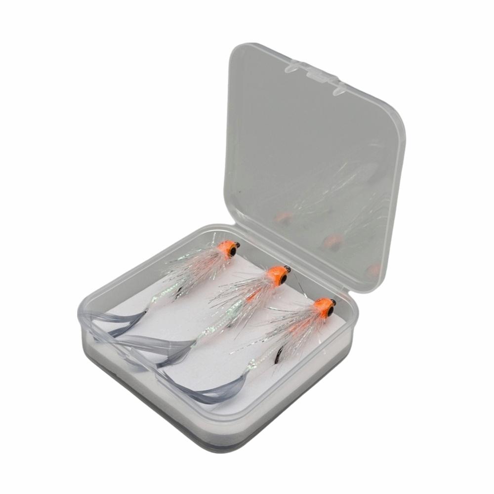3pcs Pack 3pcs Pack Fork Tailed Baitfish Fly Fishing Baitfish Freshwater Fishing 3PCS