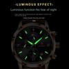 Nowy Zegarek Męski Topowej Marki Wielofunkcyjny Chronograf Kwarcowy Wodoodporny Luminescencyjny Zegarek