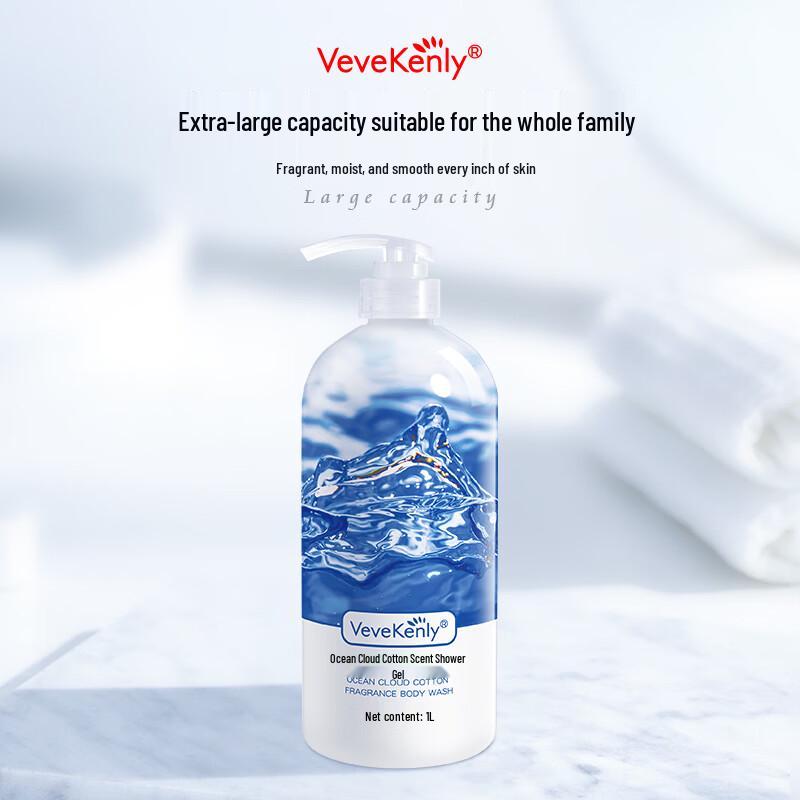 

VEVEKENLY Гель для душа с ароматом «Морское облако»