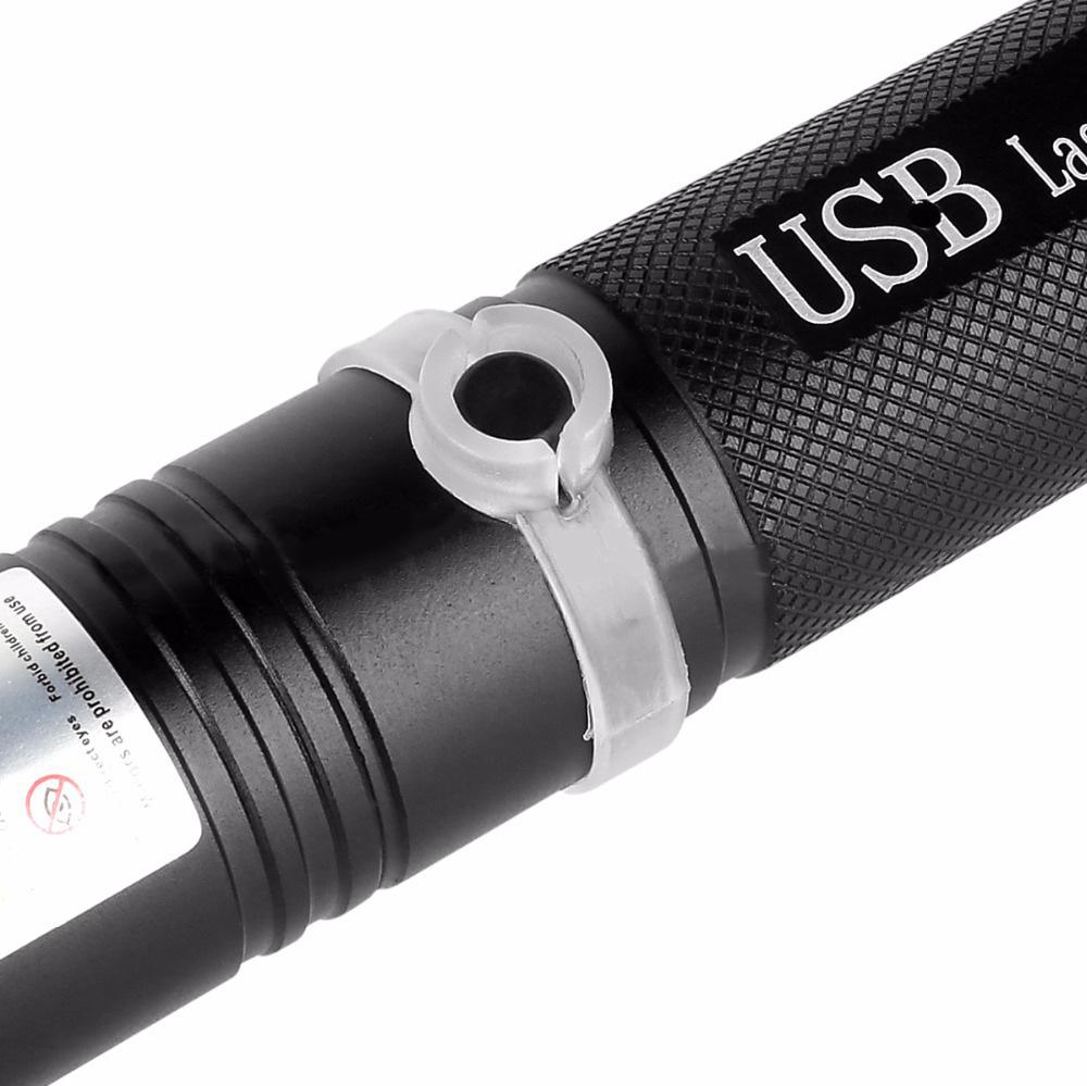 Multi-Color Starry Sky USB Laser Flashlight
