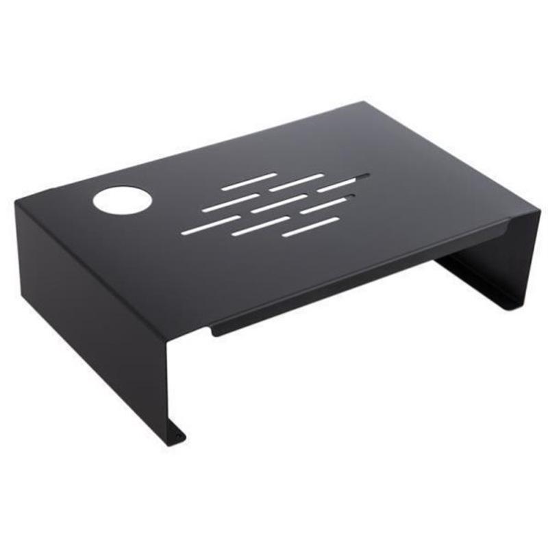 Metal Monitor Stand & Storage Shelf for Desktop and Laptop