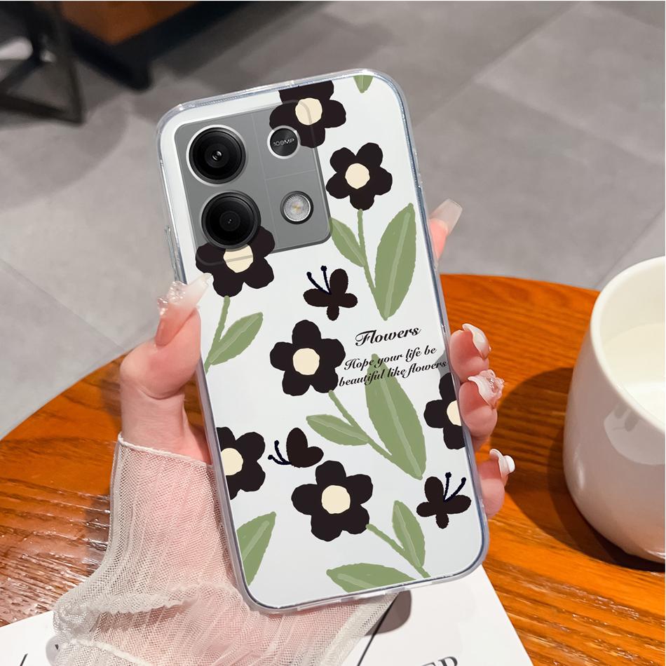 For Redmi Note 13 Pro Plus Phone Case Creative Fun Soft Slim Silicone Transparent Anti Drop Back Cover For Redmi Note13 13Pro+