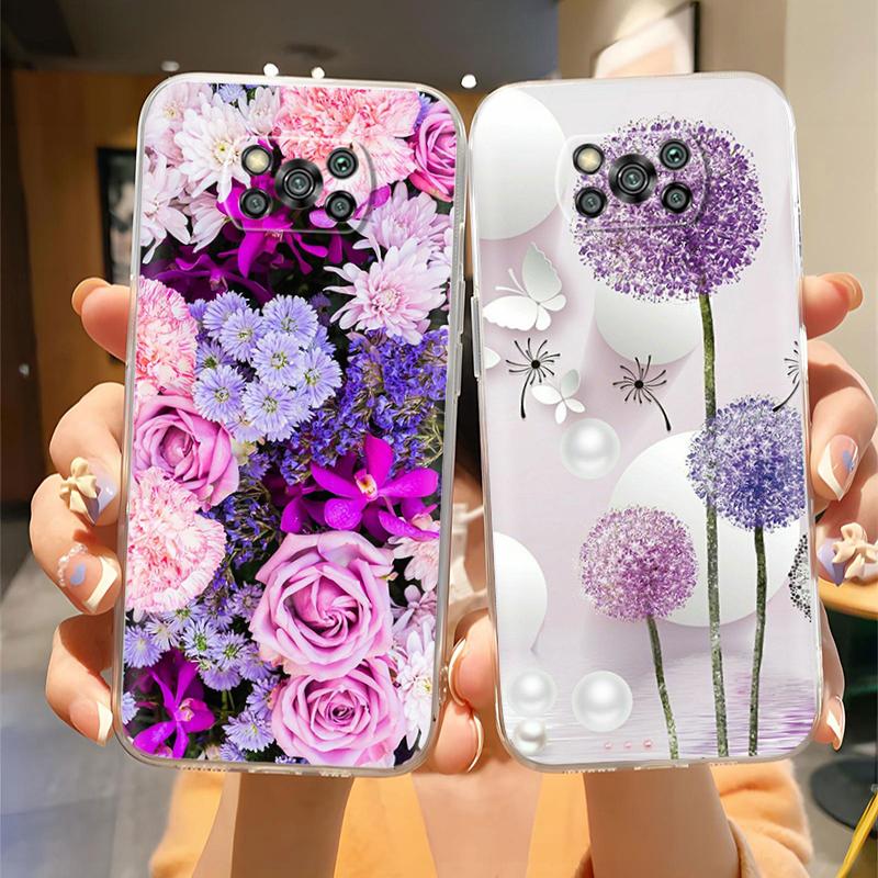 For Xiaomi Poco X3 X3 Pro Phone Cover Case Cute Cartoon Painted Soft Silicone Clear Phone Casing For Poco X3 NFC Pocox3 Pro Capa