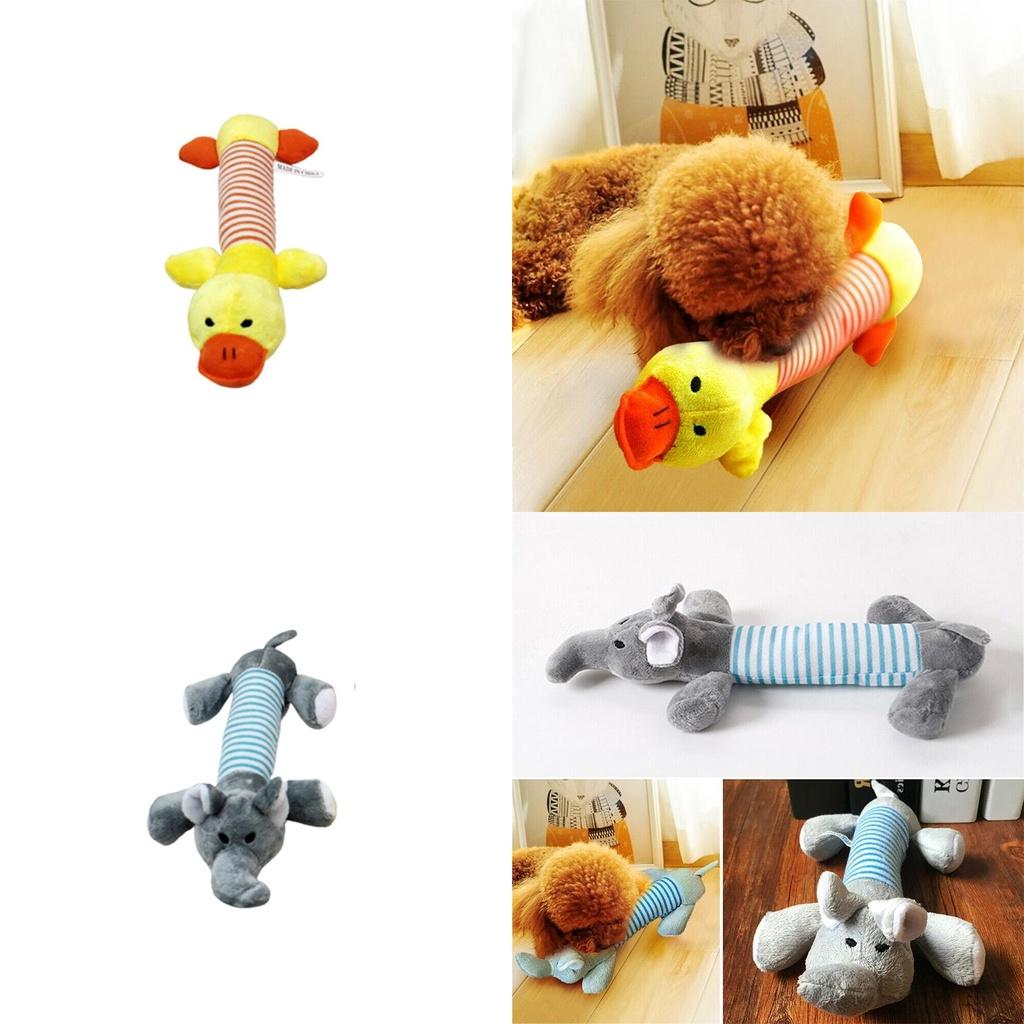 Cute Pet Chew Toy Soft Plush Sound Play Puppy Teeth Toys