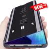 Luxus Smart Mirror Flip Case Für Honor Magic6 Lite X9B X7B X8B Für Honor X8 5G X9A X7 70 50 Magic 5 6 Leder Ständer Handyhülle