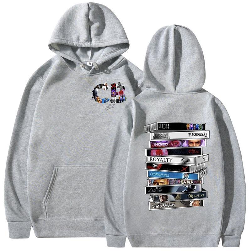 Rapper Chris Brown Breezy Hoodies 11:11 Tour Konzert-Sweatshirts für Herren, Hip-Hop-Mode, Langarmpullover, Fan-Geschenk, Streetwear