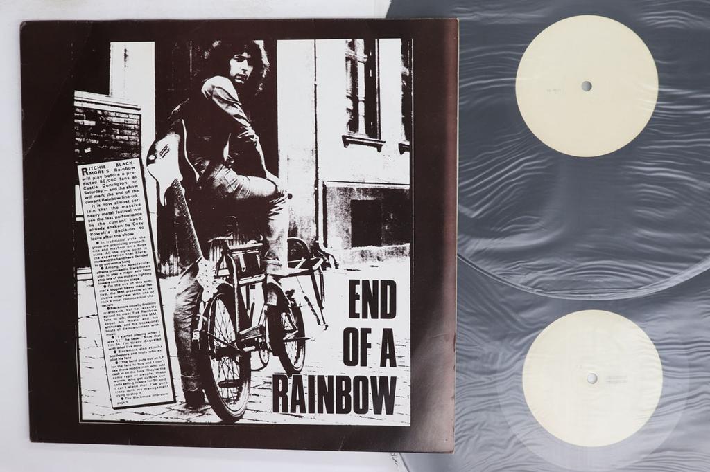 LP Record RAINBOW End Of A Rainbow NONE NOT ON LABEL Non Japan Rock Used