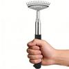 Upgraded 15-Rake Telescopic Back Scratcher – Stainless Steel Extendable Massage Tool, Portable & Ergonomic, Perfect Gift for Men