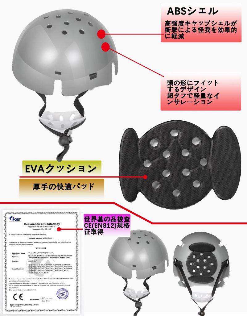 Bicycle Cap EPS Mesh Sun UV Unisex Helmet, 2-Way Design, Detachable, Built-in Protector, Ventilation, Lightweight, Adjustable, Protection, Protection,