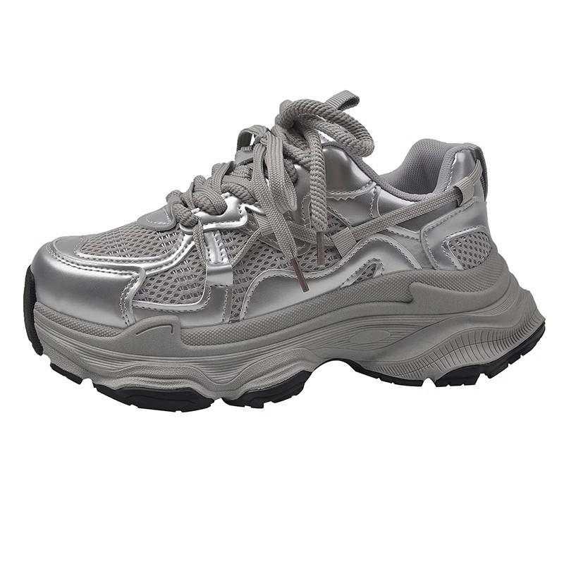 2024 summer new Hong Kong style casual board shoes women's shoes trend versatile niche bread shoes sports shoes men and women the same style