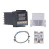 PID Temperature Controllers Kit 0‑400 celsius  Waterproof High Accuracy REX C100 Temperature Controller for Farm
