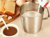 304 Stainless Steel Measuring Cup with Inner Scale Design Kitchen Cup Scale Liquid Pull Flower Kitchen Tools Bake Supply