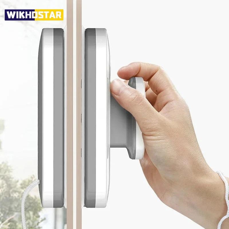 Magnetic Window Cleaner 3-10mm Double Side Window Wiper Glass Cleaner Brush for Washing Windows Outside Household Cleaning Tool