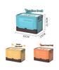 Nordic Style Foldable Plastic Storage Box for Clothes, Toys, and Books