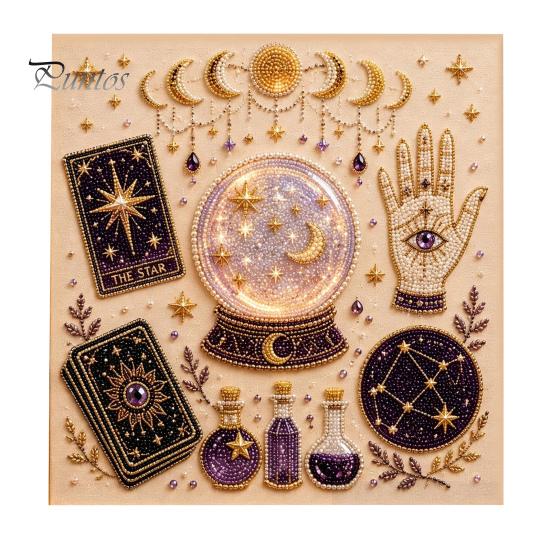 Ghost Pumpkin Art Craft Halloween Faux Pearl Kit, 3D Painting DIY Spooky Gem for Beginners Cute Set Adults, Autumn Home Wall Decor Crafting