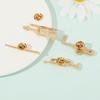 1Pcs Symphony Orchestra Badge Funny Musical Instruments Enamel Brooches Trumpet Clarinet Saxophone Violin Shaped Golden Pins