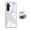 For Samsung Galaxy A07 / A07S / A08 / A18 Case Camera Protection Semi Transparent Soft Silicone Shockproof with Lens Protector Films