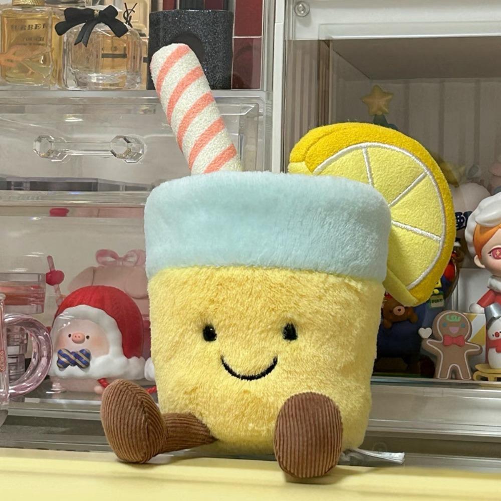 Bai Fen Bai Dolls And Toys Girls New Jc Coconut Doll Lemonade Plush Toy Creative Juice Doll Bedside Doll Birthday Gift