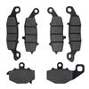 Front and Rear Brake Pads for Kawasaki KLE 650 KLE650 Versys 07-13 ER6F ER-6F 06-13 ER6N ER-6N 06-13 Z750 Z750S ZR750 04-07