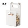 Space Saving Storage Bin Wall Mounted Laundry Hamper, Breathable Large Capacity Container, Foldable Clothes Basket Basket, for Bathroom And