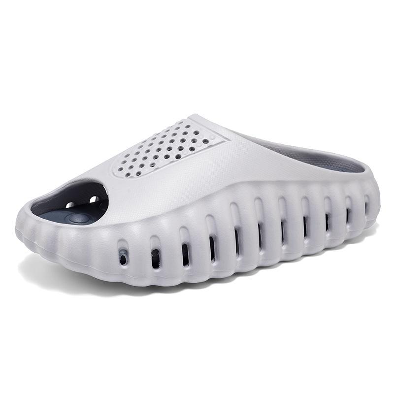

European & American Trendy Dot Matrix Massage Sole Flip-Flops, Lightweight Outdoor Thick Sole Non-Slip Sandals 40-41
