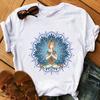 Fashion Yoga Youth Summer T-shirt Girls Short Sleeve T-shirt Fitness Sports Hot Sale Oversized T Shirt Summer polyester fabric