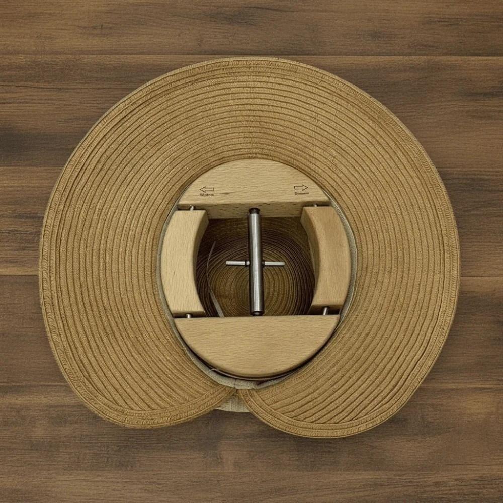 Verstellbarer Hutspanner Kappen-Innensupport Holz-Halter für Hüte Cowboy Baseballhalter Baseball