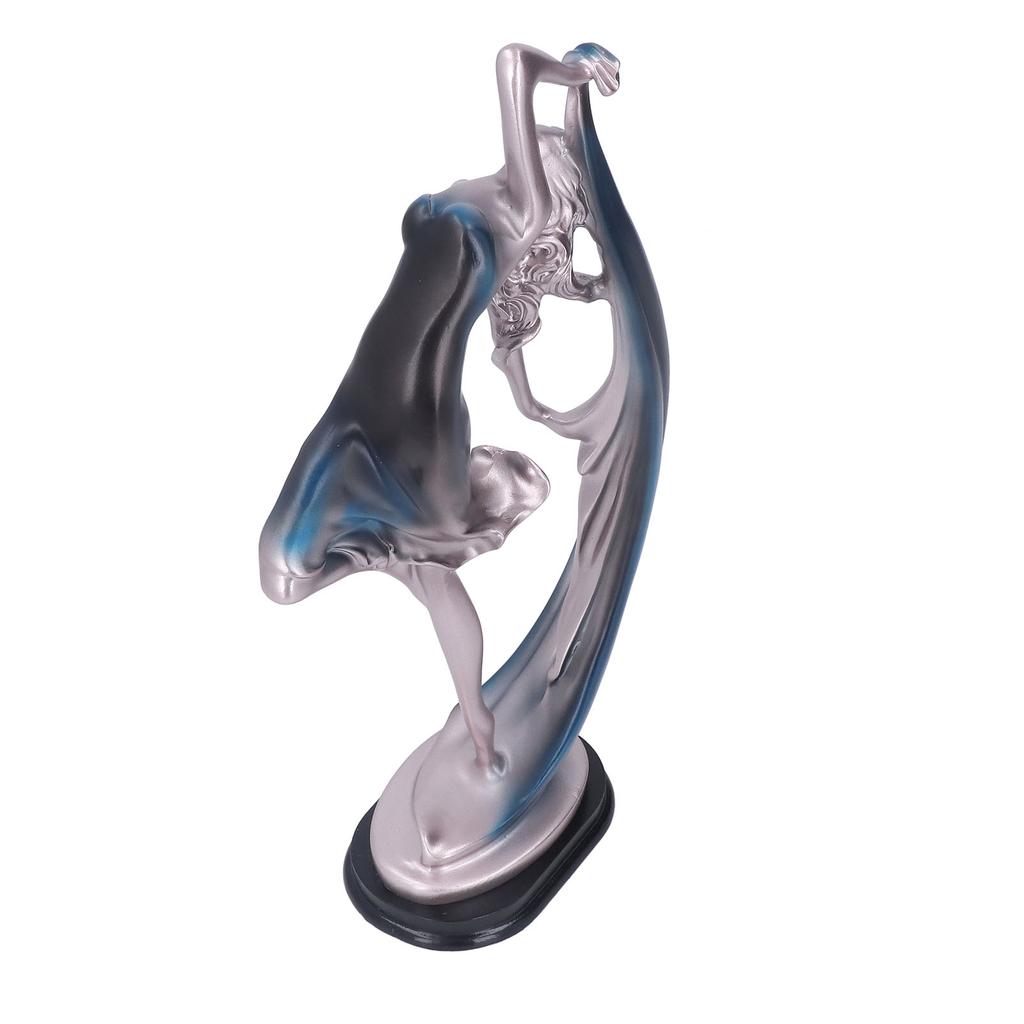Tanzendes Mädchen Statue Elegante Ballerina Mädchen Handwerksstatue Heimdekoration für Wohnzimmer Schlafzimmer Weinschrank Schreibtisch Fernseher