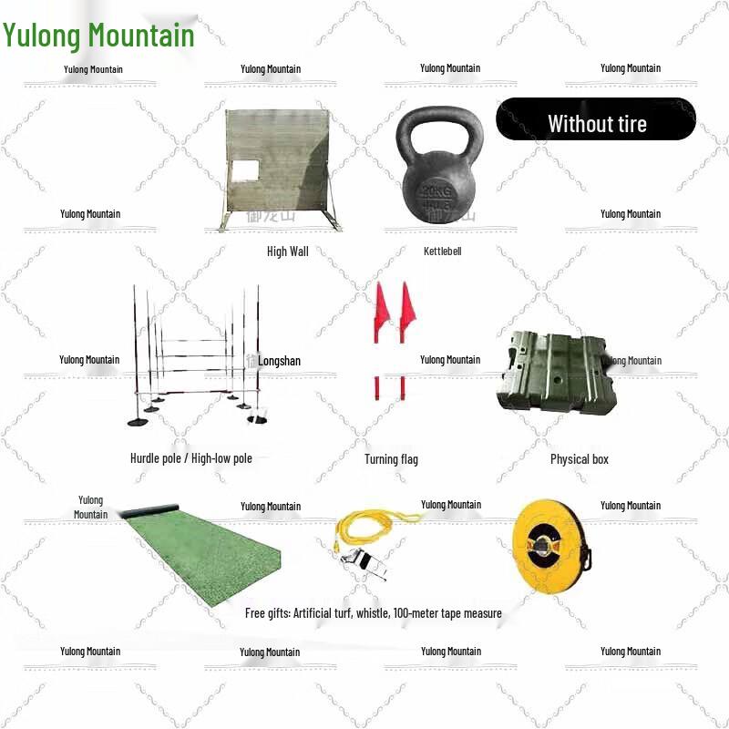 Yulongshan 400m Obstacle Course Fitness Equipment