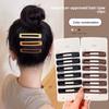 6 Square Hairpins BB Clips Frosted Color Hairpin Headgear Women's Bangs Side Broken Hair Clips Hair Accessories
