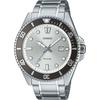 Casio Casual Watch Silver Bracelet Stainless Steel Water Resistant Fashion Accessory