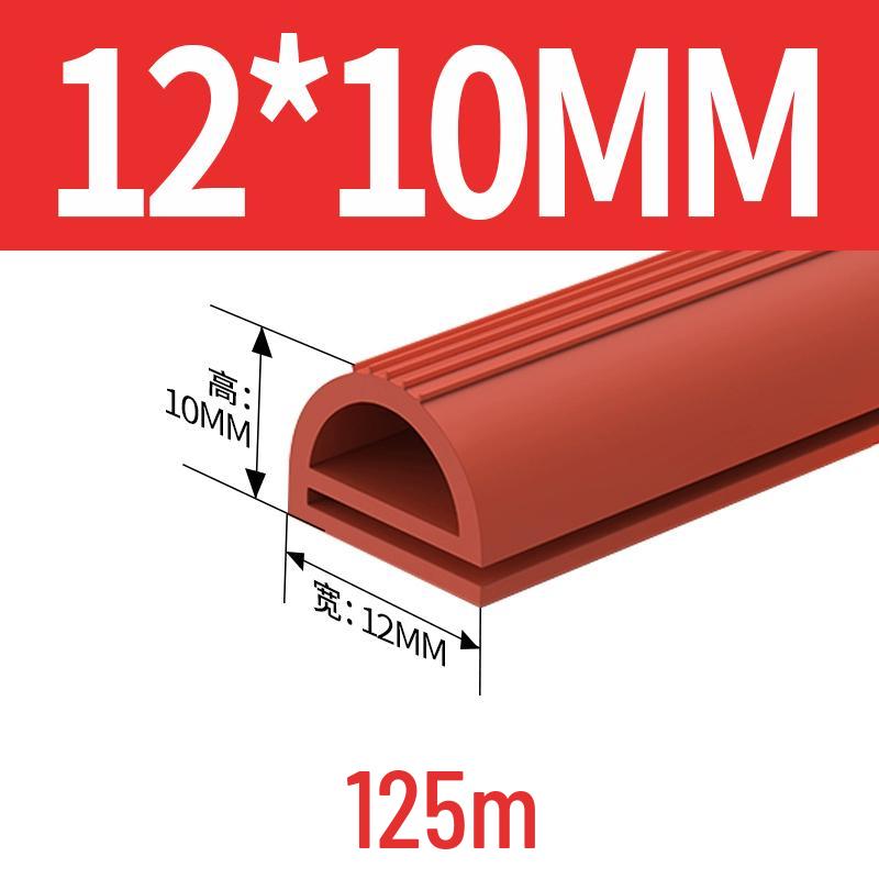 רצועת סיליקון עמידה בטמפרטורה גבוהה E לאיטום תנור, זמינה ברוחב 12-25 מ"מ