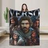 Retro Video Game Clair Obscur Expedition 33 Blankets Flannel Throw Blanket For Outdoor Soft Design Quality Bedspread Gift