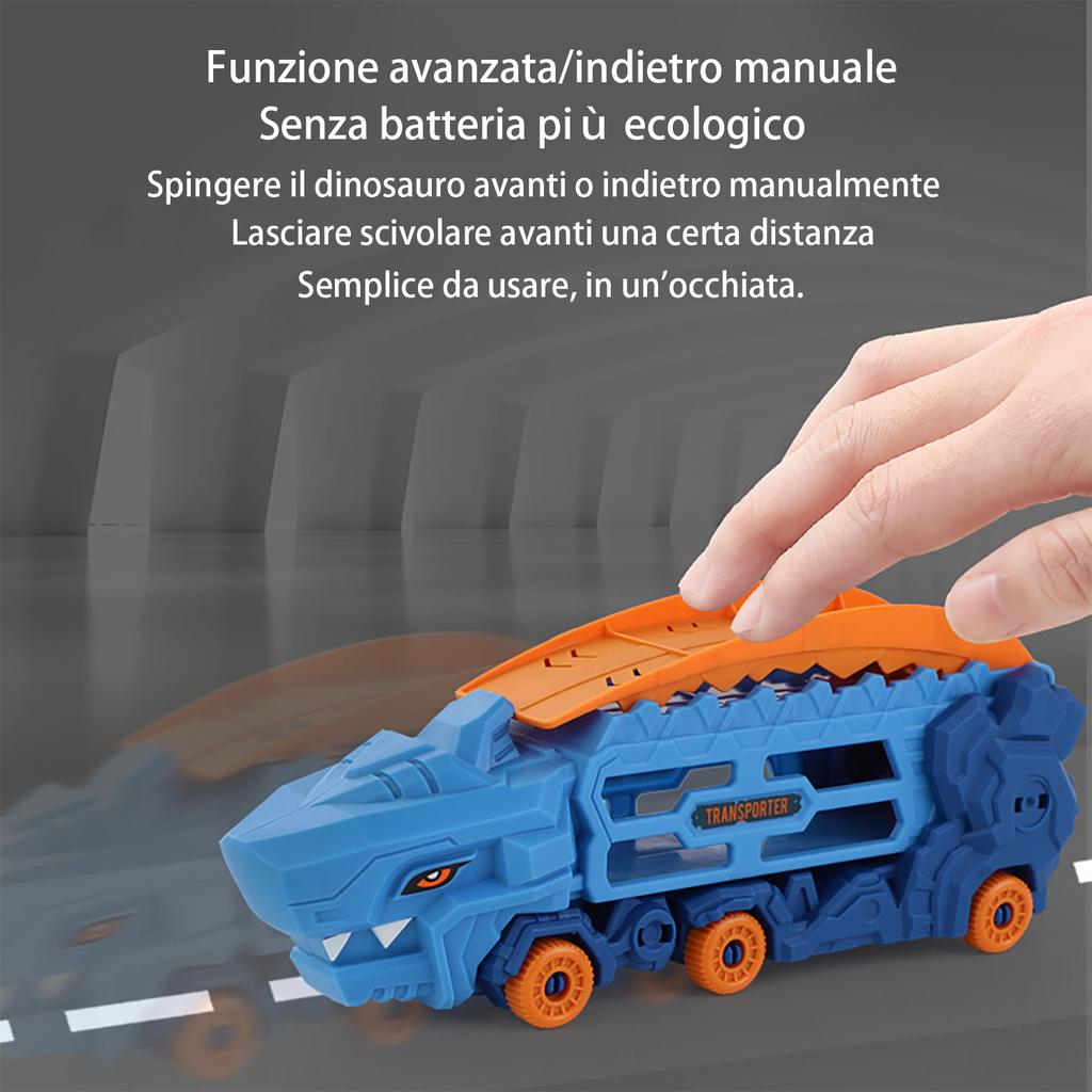 Trasformabile di Alta Qualità Dinosauro di Alta Qualità Giocattolo di Alta Qualità Auto di Alta Qualità Pista Pieghevole di Alta Qualità Contenitore di Alta Qualità