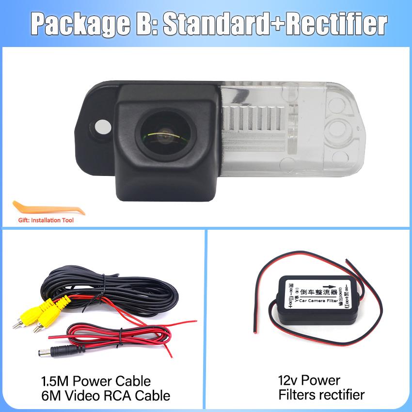 Záložní couvací kamera Pro Mercedes Benz W220 1998 1999 2000 2001 2002 2003 2004 2005 Noční vidění kamera na SPZ