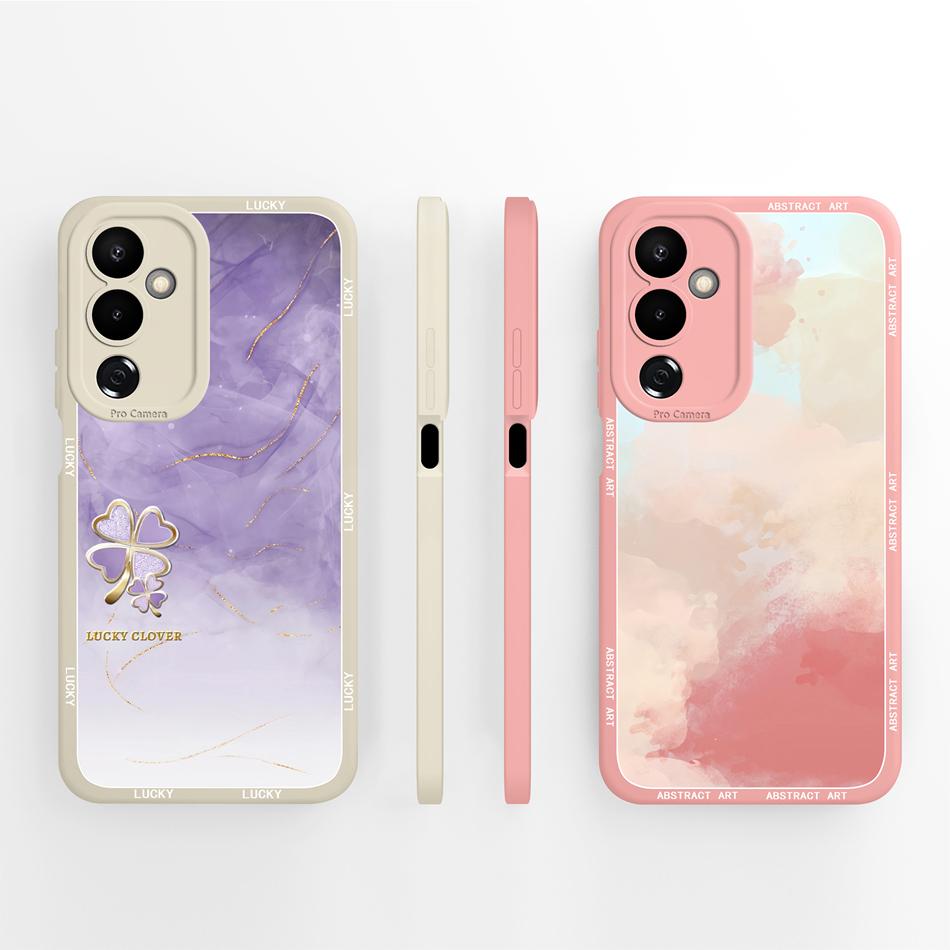 For Tecno Pova 4 5 Pro Phone Case Funny Animals Soft Smooth Liquid Silicone High Quality Cover For Tecno Pova5 Shockproof Shell