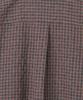 MILLO ARCHIVE Box Check Roll-Up Shirt [Smoke Pink]