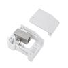 Keystone adapter for DIN rail Cat.6A, 2x RJ45 B/B connector Cat.5e, shielded