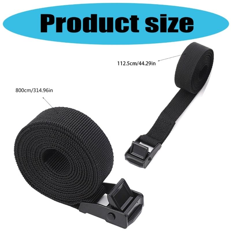 Tie Down Straps Ratchet Straps with Buckles Lashing Straps Cargo Straps for Car Bicycles Luggage and Truck Use