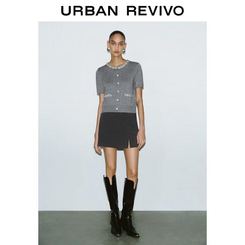 UR2026 Women's Chic Solid Skirt Shorts