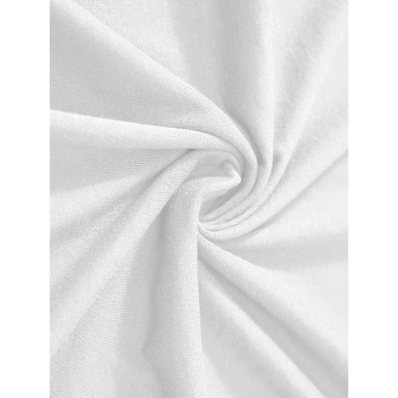 European Size Men's Summer Casual Round Neck Short Sleeve T-Shirt with Heart Pattern