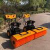 Walk-Behind Snow Blower 6.5 HP - Street & Property Snow Sweeper Roller Brush