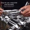 Waterproof Survival Blanket Windproof Foil Blanket Camping Mat Pad Space Blanket  Marathons