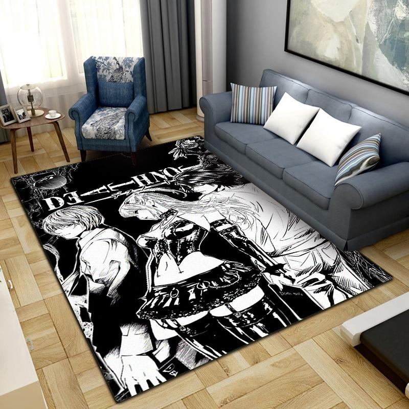 Death Note Amane Misa Area Carpet for Living Room Bedroom Home Decor Cool Movie Mat Floor Mat LXRa25