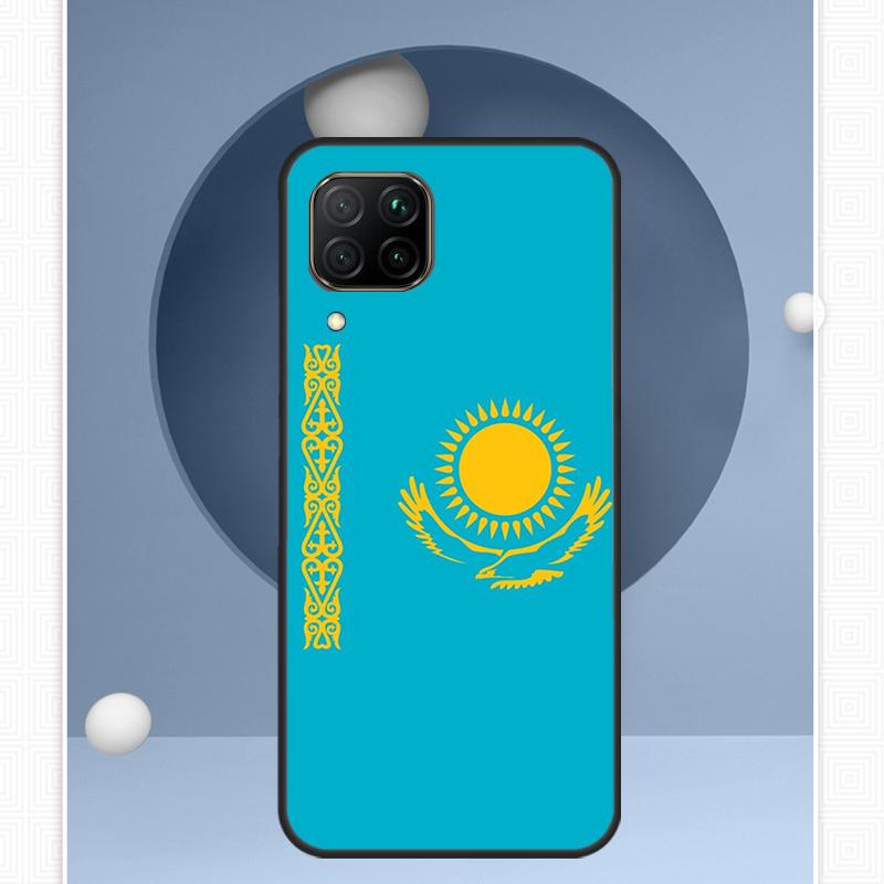 Kazakhstan flag For Huawei Nova 12s 12i 11i 8i Y91 Y60 Y70 Y72 Y90 Y61 9 10 SE P20 P40 Lite P30 P60 Pro Case